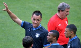 Roy Hodgson wants John Terry to lead his side into battle